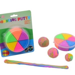 Bouncing duo putty – 6 neon kleuren