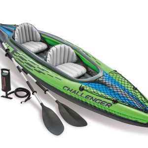 Kayak set CHALLENGER K2 (351x76x38cm) – groen