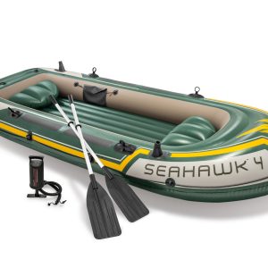 Roeiboot set SEAHAWK 4 (351x145x48cm) – groen