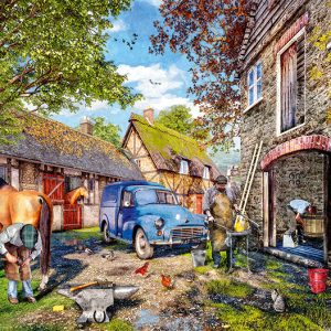 Puzzel Falcon (1000stuks) – The Blacksmiths Cottage
