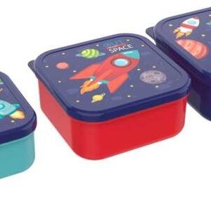 Lunch Buddies – Snackbox 3-in-1 SPACE