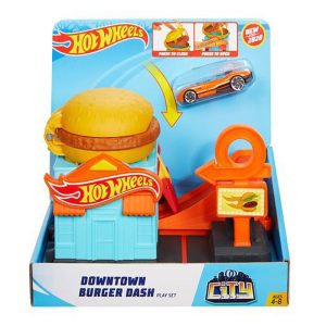 Hot Wheels City – Downtown Burger Dash Playset
