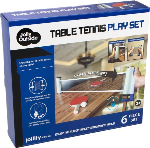 JollyOutside Tafeltennis Set Deluxe - Afbeelding 2