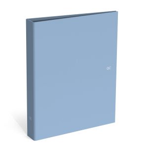 Ringband A4 met 2 ringen – QC Colour skyway blue