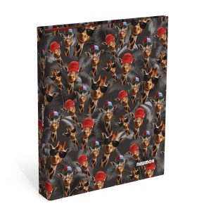 Ringband A4 met 2 ringen – Newmoji art