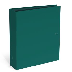 Ringband QC Colour A4 breed 8 cm – emerald green