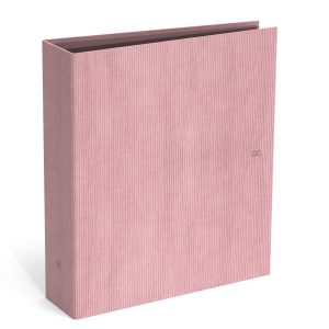 Ringband QC Inspires A4 breed 8 cm – velvet-old rose