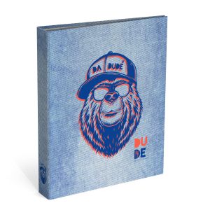 Ringband Enfant Terrible A4 met 2 ringen – Da Dude blauw