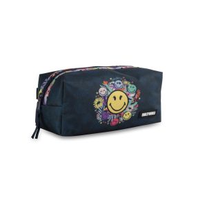 Pennenzak Smiley World Floral vierkant XL