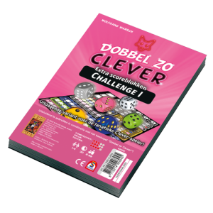 Scoreblok Dobbel zo Clever – 2stuks (Challenge 1)