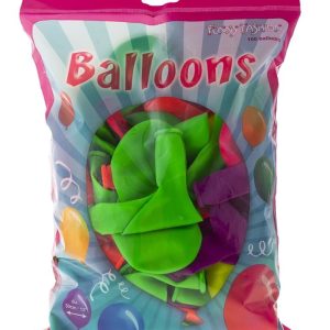 100 ballonnen 12″ fluo kleuren