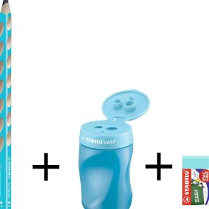 Stabilo EASYgraph School Set blauw – rechts