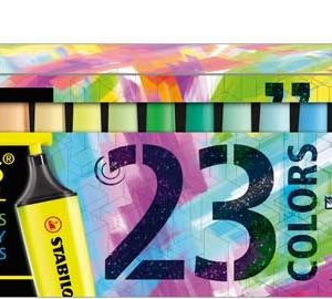 Stabilo BOSS Original – Deskset 23stuks (9x fluo/14x pastel)