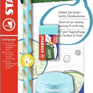 Stabilo EASYgraph School Set blauw – links