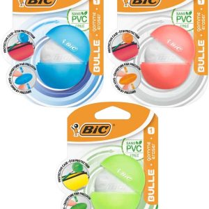 BIC Gom Bulle met beschermdop – 1 exemplaar