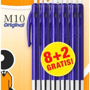 BIC Balpen M10 Original – blauw – 8+2gratis