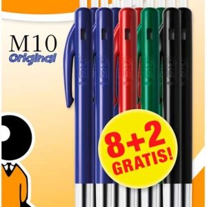 BIC Balpen M10 Original – assorti – 8+2gratis