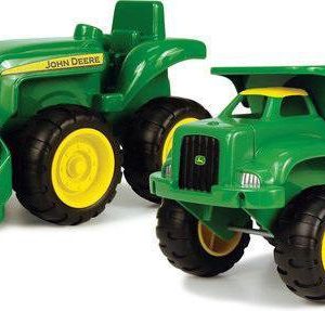 Tomy – John Deere Grote kiepwagen en tractor