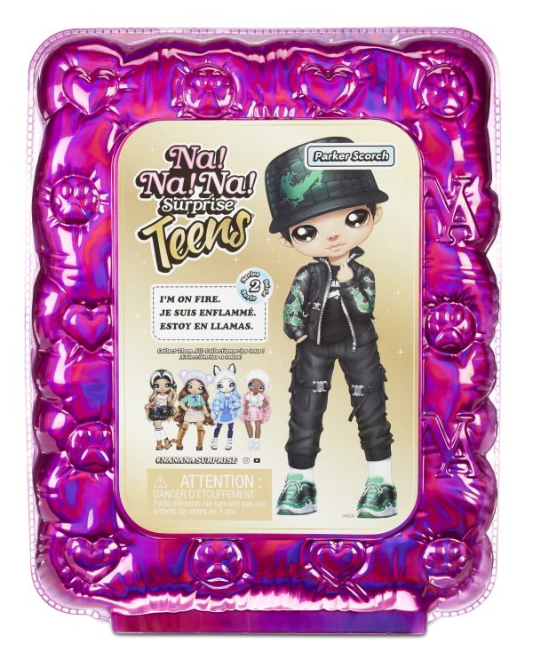 Na! Na! Na! Surprise Teens Fashion Doll - Parker Scorch (Dragon Boy)