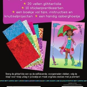 Toverfolie – Aankleedpoppen (met glitterfolie en inspiratieboekje)