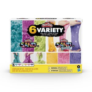 Play-Doh Sand – Variatie 6-pack