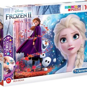 Puzzel (104stuks) – Disney Frozen II Jewels