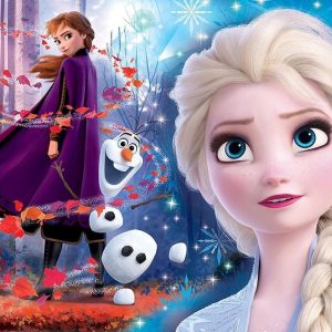 Puzzel (104stuks) – Disney Frozen II Jewels