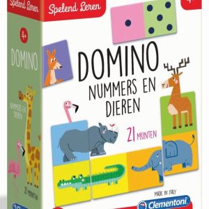 Spelend Leren – Dierendomino Cijfers