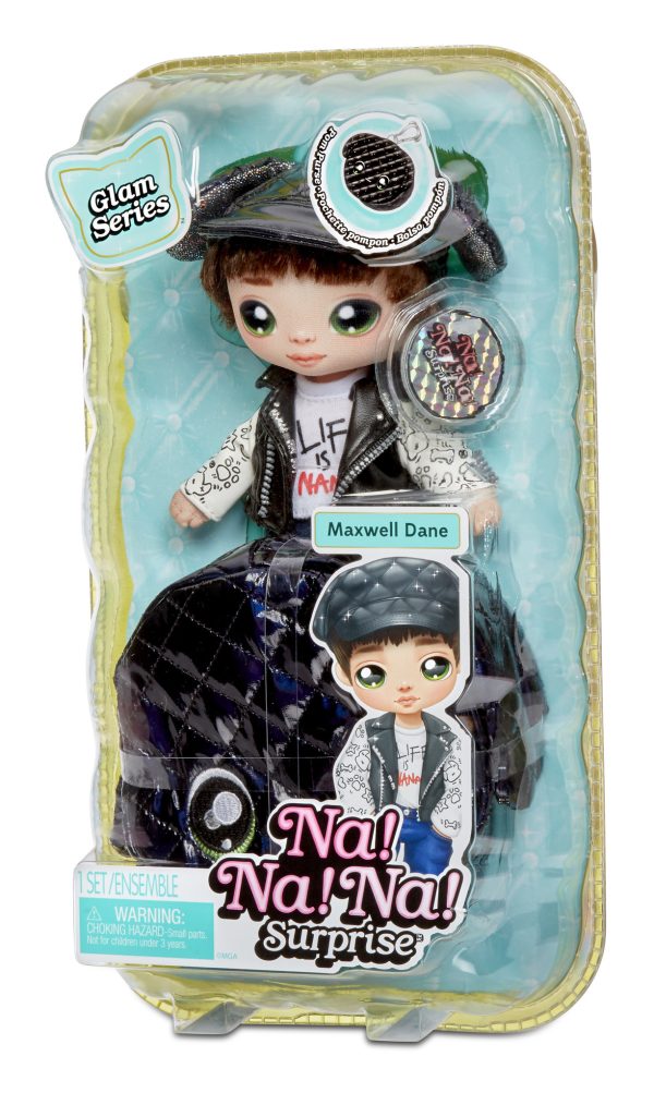 Na! Na! Na! Surprise 2-in-1 Pom Doll Glam (Series 1) - Maxwell Dane - Afbeelding 4