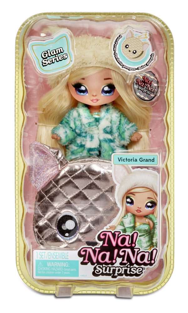 Na! Na! Na! Surprise 2-in-1 Pom Doll Glam (Series 1) - Victoria Grand