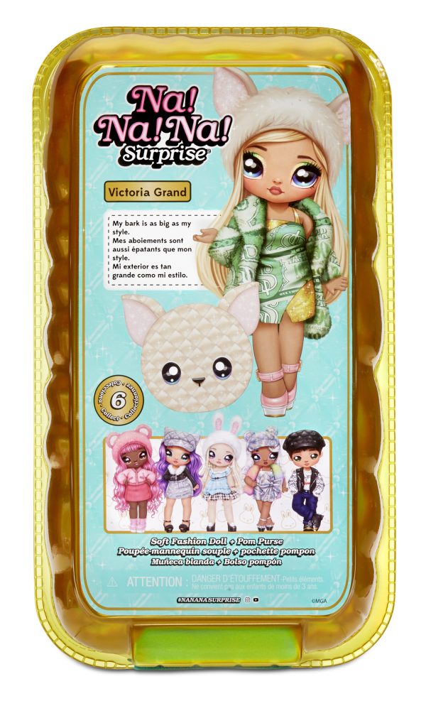 Na! Na! Na! Surprise 2-in-1 Pom Doll Glam (Series 1) - Victoria Grand - Afbeelding 2