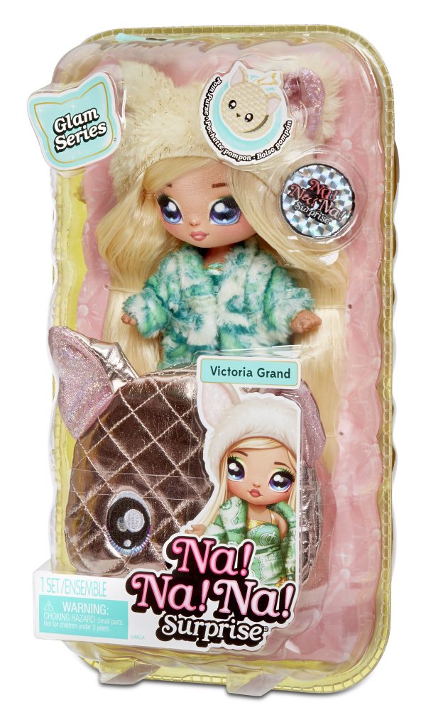 Na! Na! Na! Surprise 2-in-1 Pom Doll Glam (Series 1) - Victoria Grand - Afbeelding 4