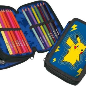 Pokémon – Pennentas 2-vaks, gevuld (20x13x5cm)