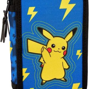 Pokémon – Pennentas 2-vaks, gevuld (20x13x5cm)