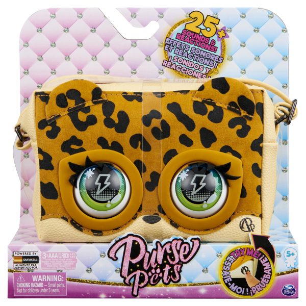 Purse Pets - Luipaard in tasje