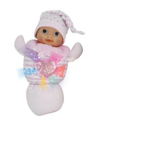 My First Bambolina Babypop (30cm) Soft met licht en muziek (assorti)