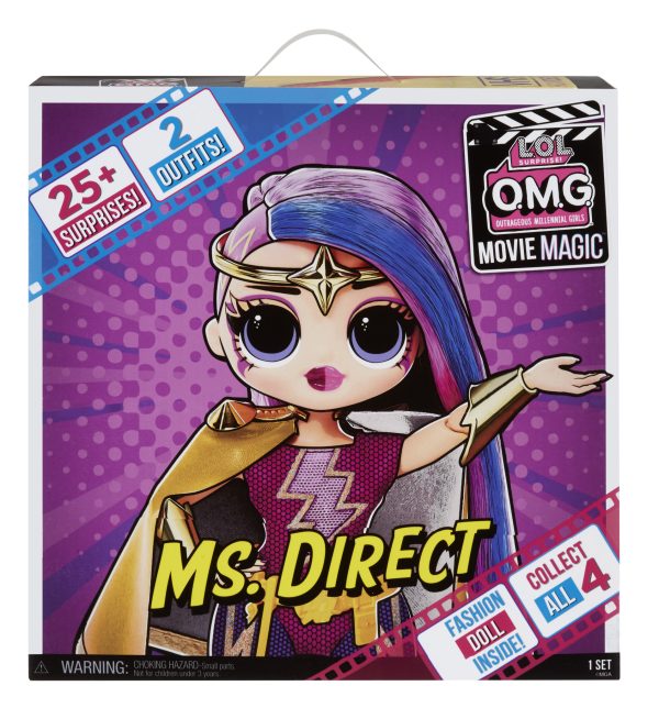 L.O.L. Surprise! O.M.G. Movie Magic Doll - Ms. Direct - Afbeelding 3