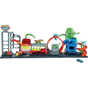 Hot Wheels City – Ultimate Octo Carwash Playset