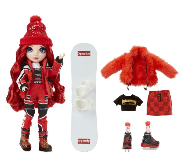 Rainbow High Winter Break Fashion Doll - Ruby Anderson - Afbeelding 3