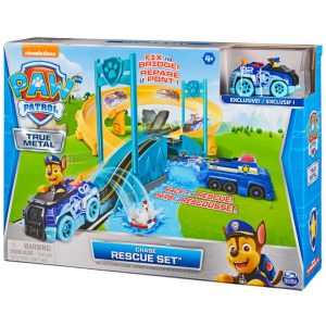 Paw Patrol – True Metal Chases Police Rescue Set