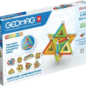 Geomag Supercolor Recycled – 114stuks