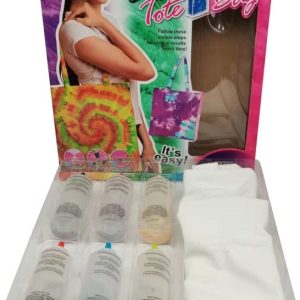 Tie Dye Fashion – Tote Bag 6×120 ml knijpflesjes