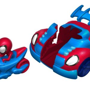 Spidey and his amazing Friends – Web Strike 2-in-1 voertuig