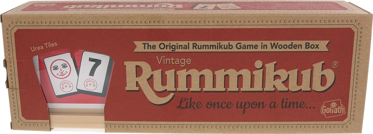 Rummikub – Vintage (wooden box)