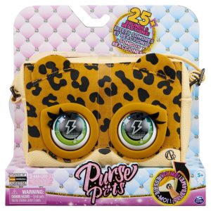 Purse Pets – Luipaard OF Vos – 1 exemplaar