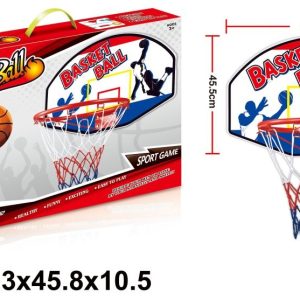 Basketbalring met board (67x45cm)