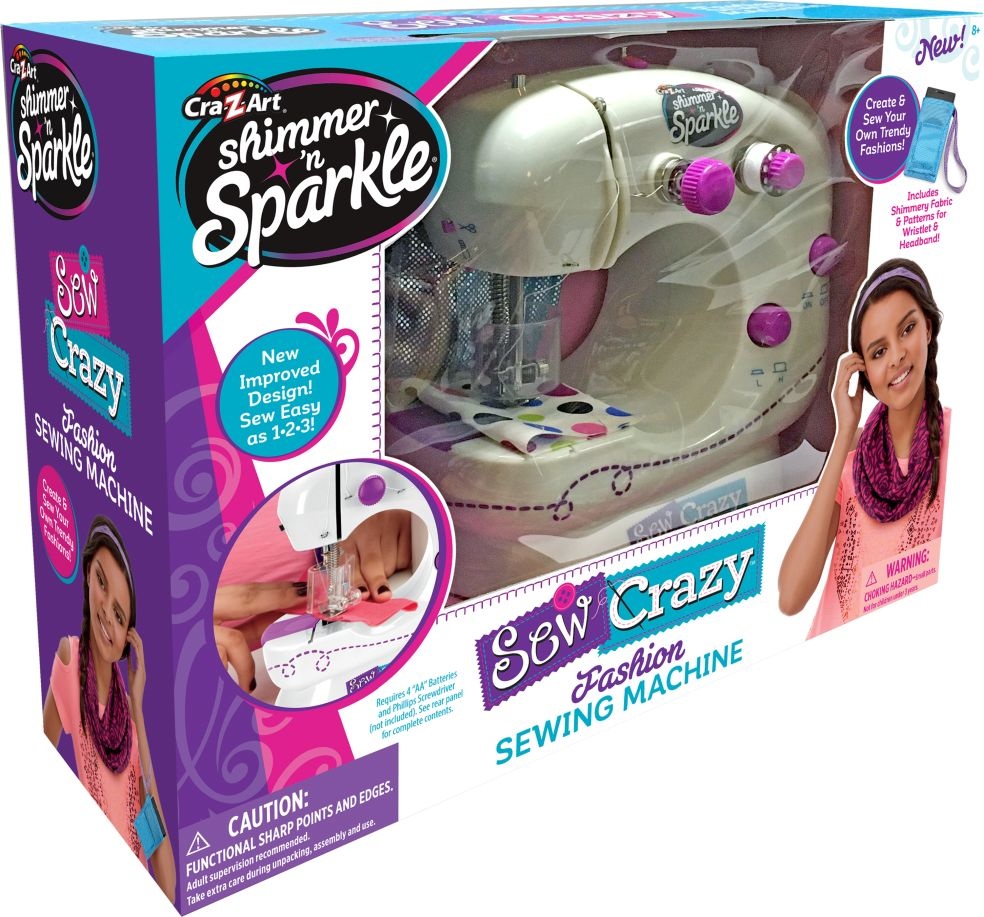 Shimmer ’n Sparkle – Sew Crazy Fashion naaimachine