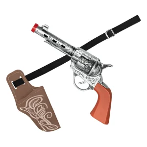 Set Cowboy kind (pistool 23cm/riem 100cm/holster)