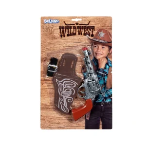 Set Cowboy kind (pistool 23cm/riem 100cm/holster)