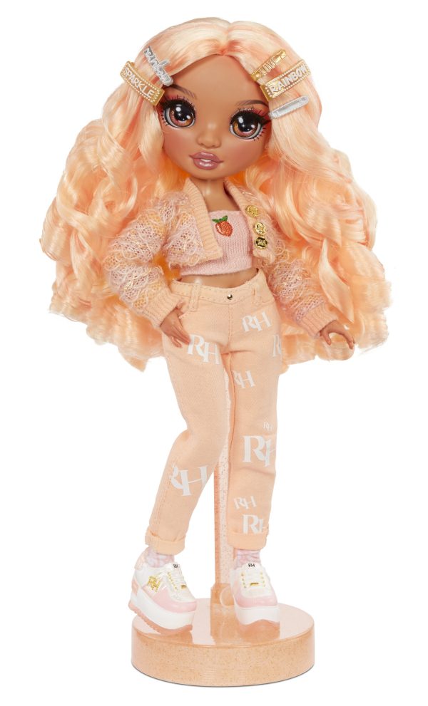 Rainbow High Core Fashion Doll - Georgia Bloom (perzik) - Afbeelding 3